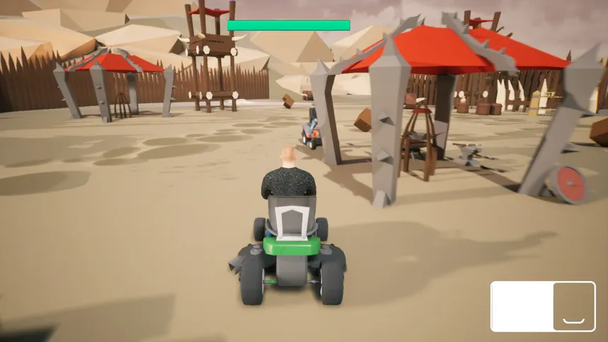 Скриншот 2 к игре Lawnmower Game: Battle