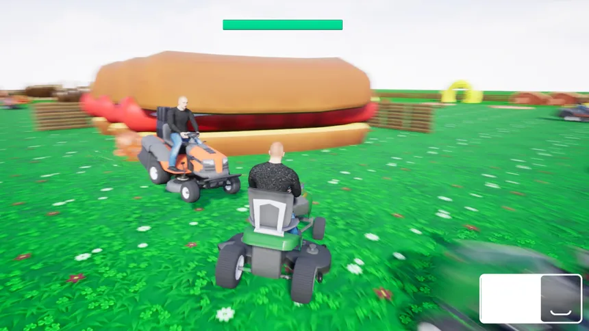 Скриншот 5 к игре Lawnmower Game: Battle