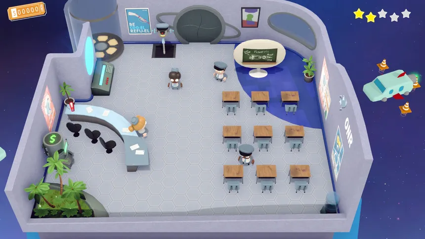 Скриншот 1 к игре Spacelines from the Far Out: Flight School