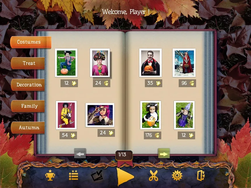 Скриншот 4 к игре Holiday Jigsaw Halloween 2