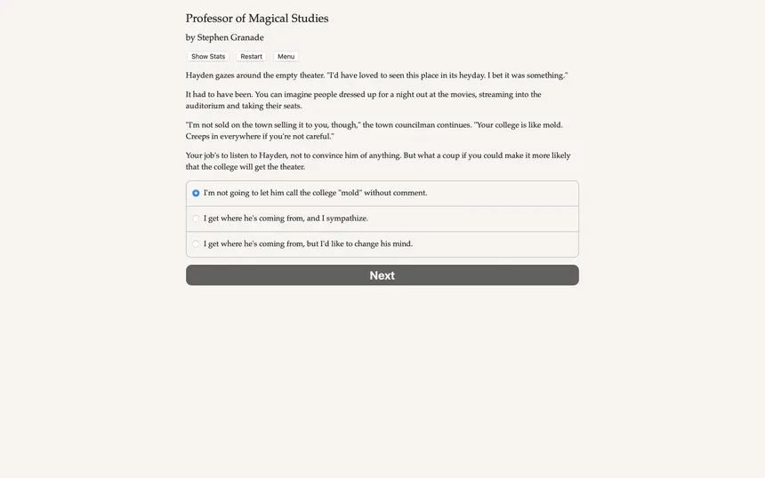 Скриншот 5 к игре Professor of Magical Studies