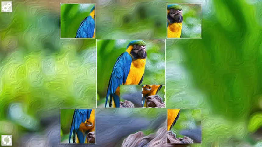 Скриншот 1 к игре Puzzle Art: Birds