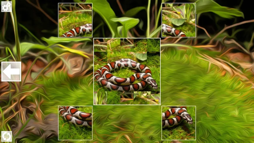 Скриншот 1 к игре Puzzle Art: Snakes
