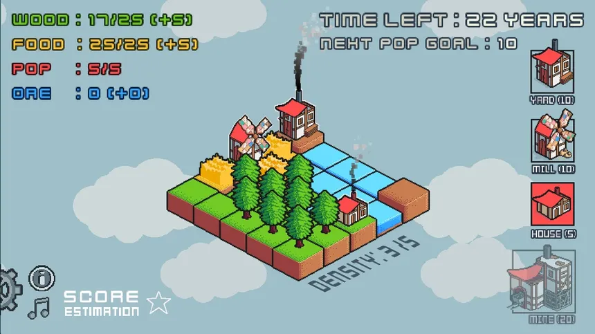 Скриншот 1 к игре Time's Up in Tiny Town