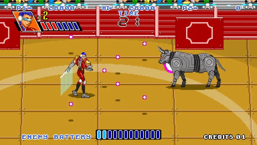 Скриншот 1 к игре Bullfighter NEON