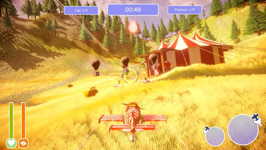 Скриншот 1 к игре Animal Rivals: Up In The Air