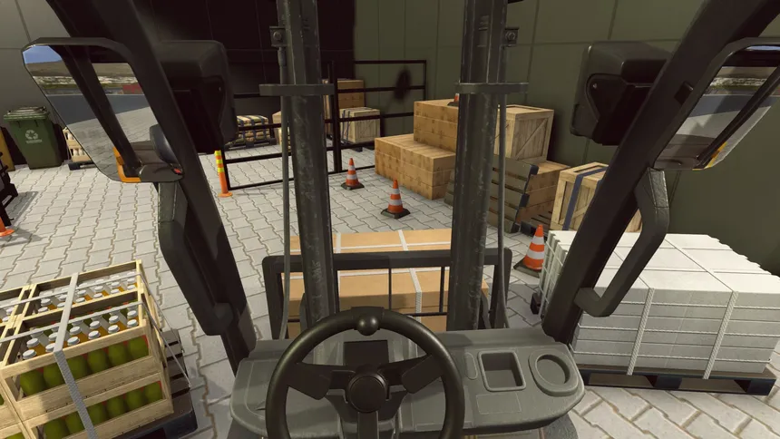 Скриншот 1 к игре Best Forklift Operator