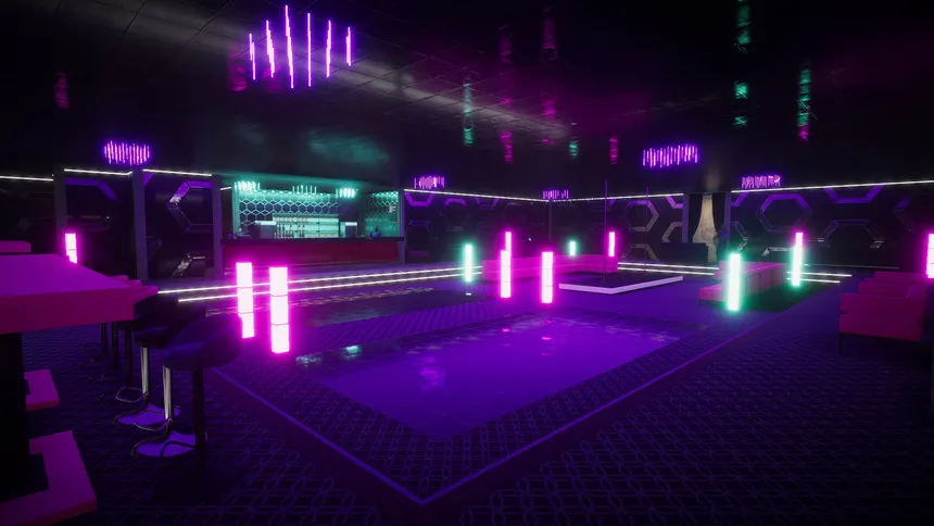 Скриншот 1 к игре Nightclub Manager: Violet Vibe