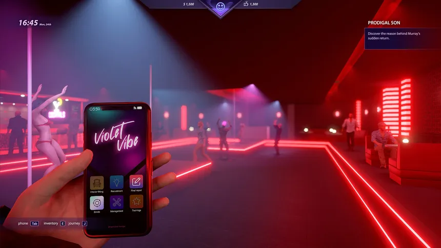 Скриншот 4 к игре Nightclub Manager: Violet Vibe