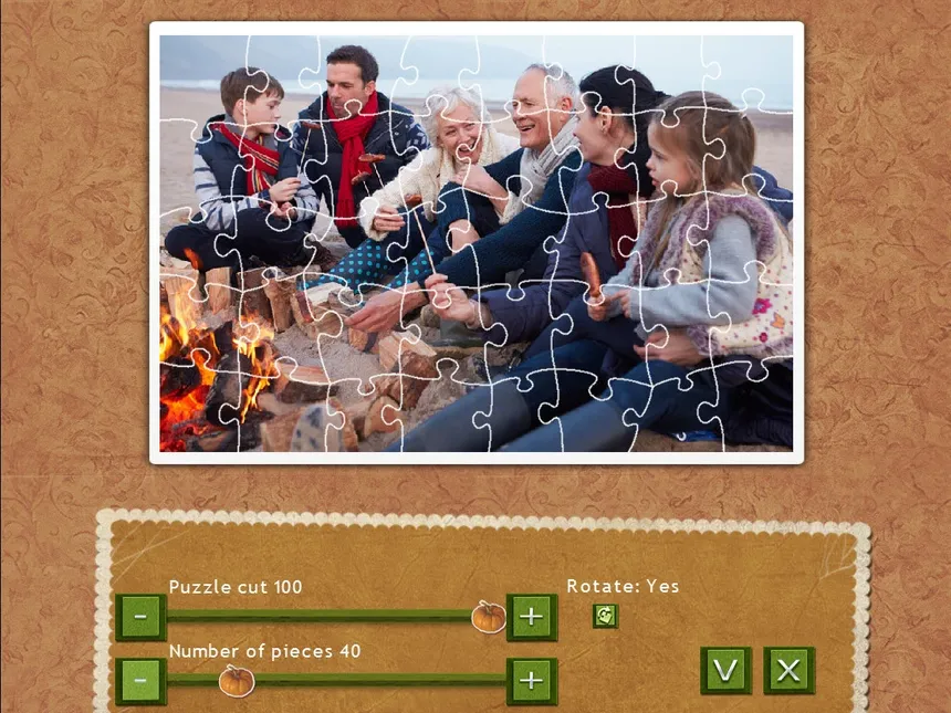 Скриншот 4 к игре Holiday Jigsaw Thanksgiving Day