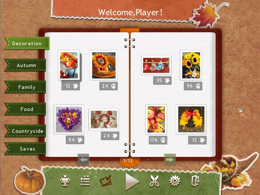 Скриншот 5 к игре Holiday Jigsaw Thanksgiving Day