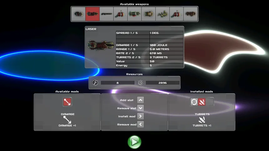 Скриншот 4 к игре Bionic Shield: Battle for Space Nebula Omega
