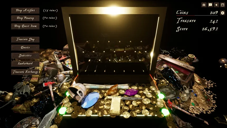 Скриншот 1 к игре Coin Treasures