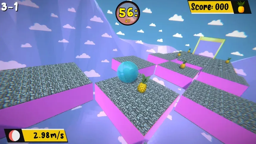 Скриншот 1 к игре Frog Ball Rerolled