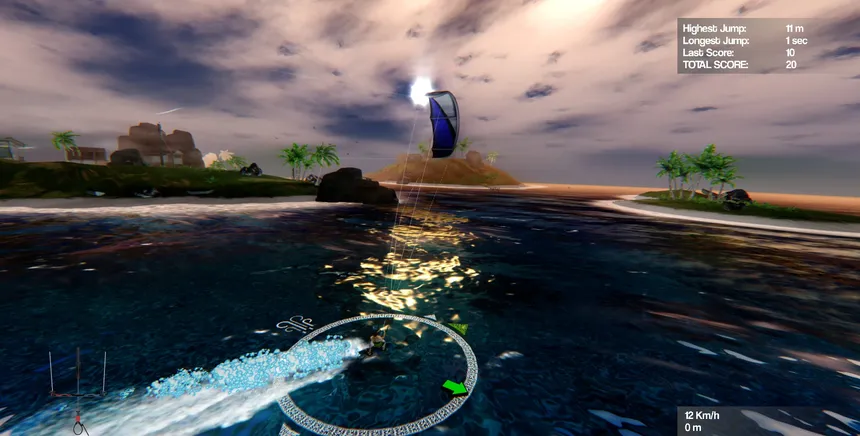 Скриншот 1 к игре Kiteboarding Pro
