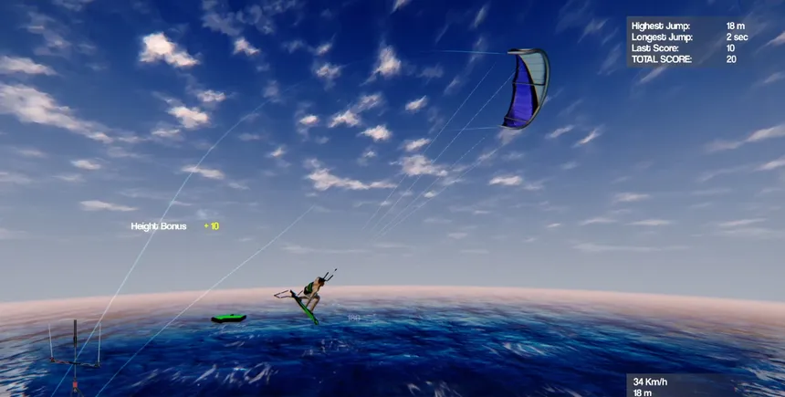 Скриншот 4 к игре Kiteboarding Pro