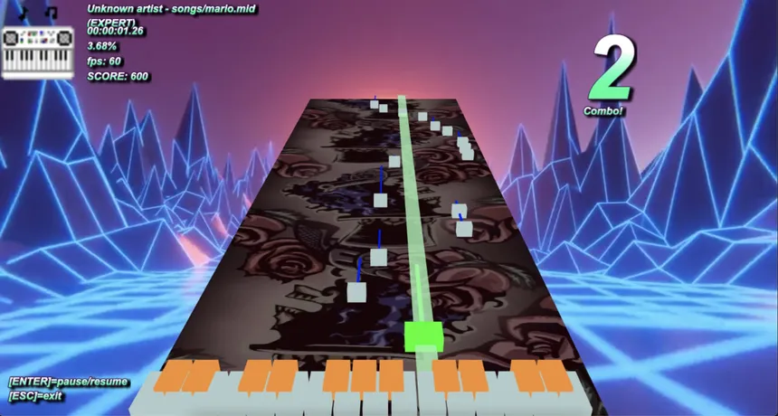 Скриншот 4 к игре Piano Rocker