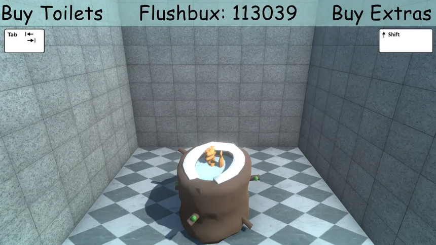 Скриншот 2 к игре Toilet Flushing Simulator