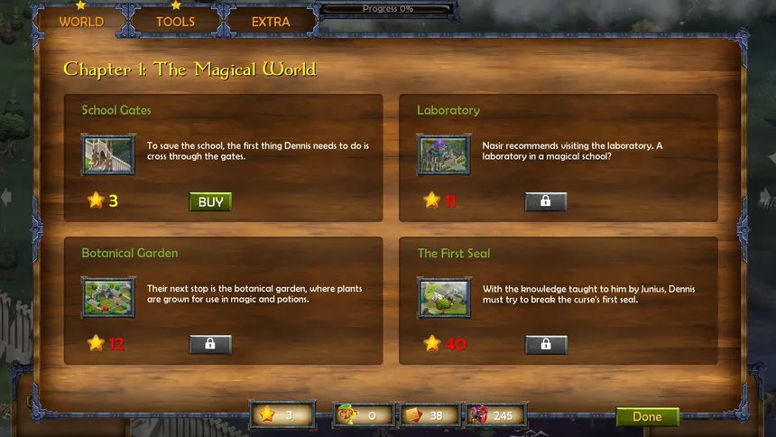 Скриншот 4 к игре Academy of Magic: The Great Dark Wizard's Curse