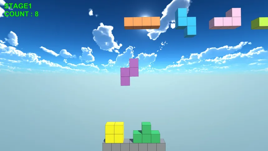 Скриншот 1 к игре AllBlocksWantToBeStacked