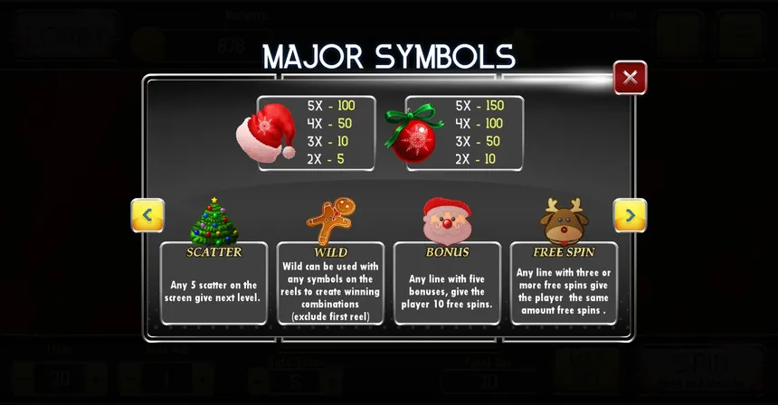 Скриншот 2 к игре Christmas Slots - Casino Game