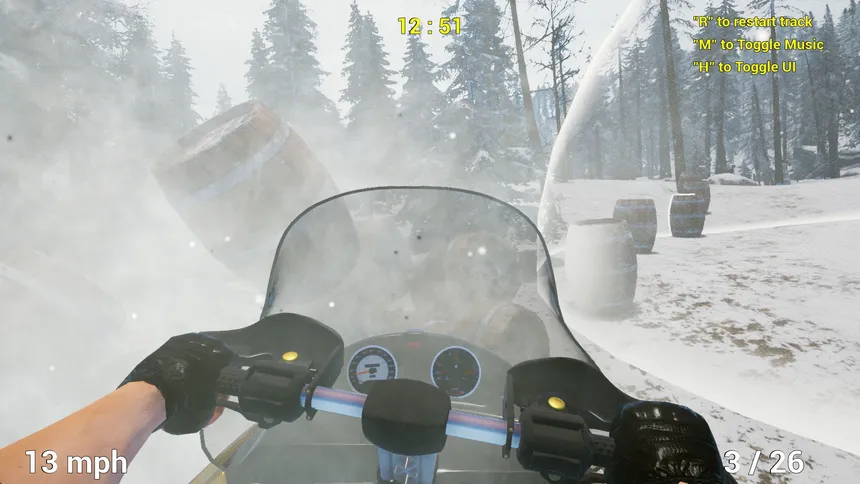 Скриншот 3 к игре SnowRocket