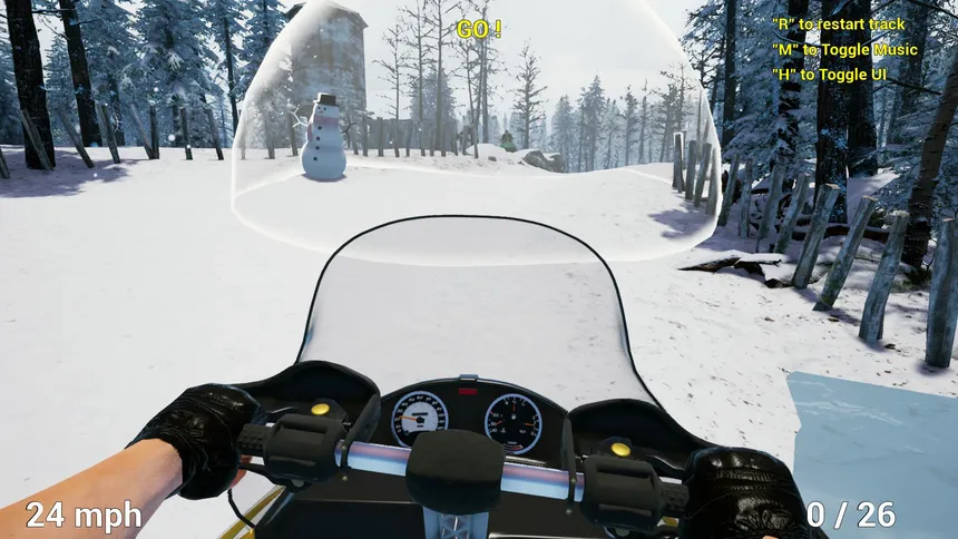 Скриншот 4 к игре SnowRocket