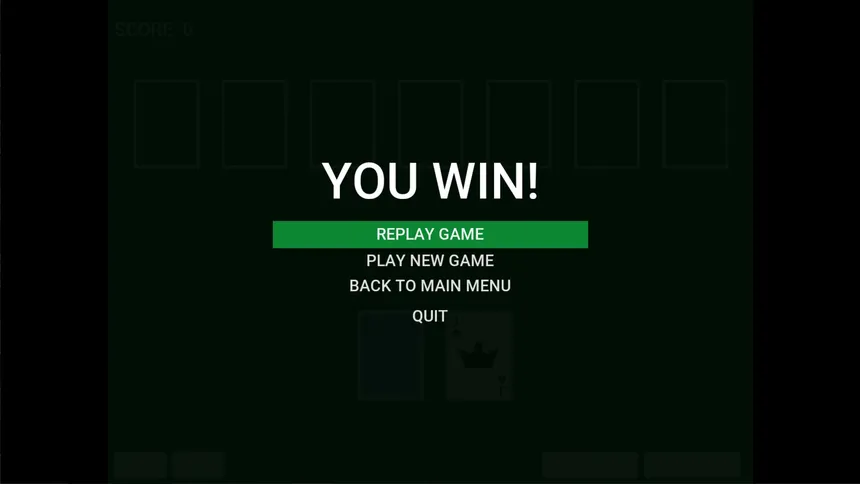 Скриншот 2 к игре Golf Solitaire Simple