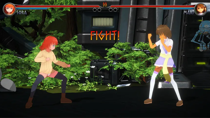 Скриншот 2 к игре The Tale of Fighting Nymphs