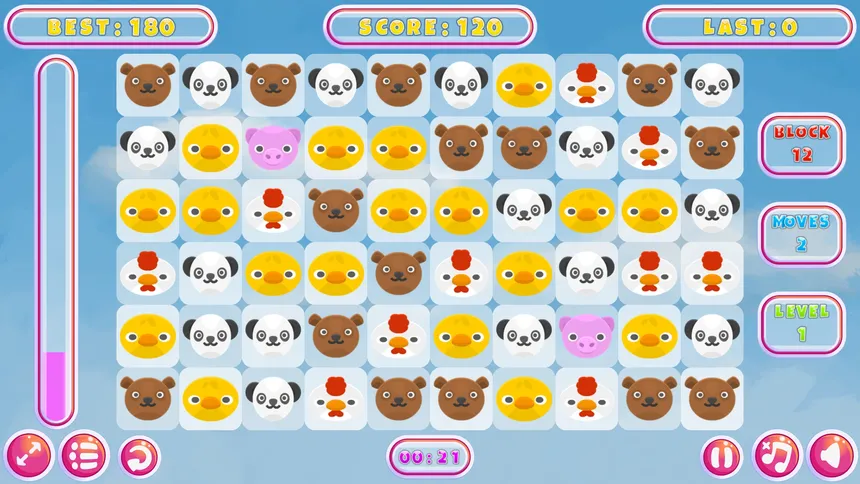 Скриншот 1 к игре Animal Match