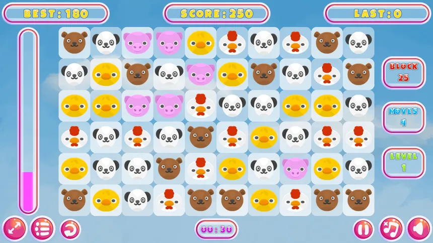 Скриншот 4 к игре Animal Match