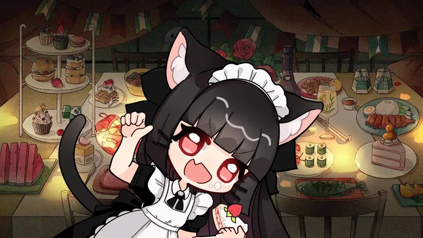 Скриншот 3 к игре 怕不怕趴喵霸霸 Ghost Party Nyanbaba