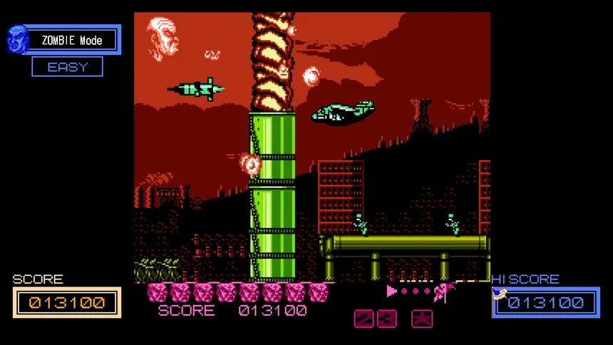Скриншот 3 к игре 暴れん坊天狗 & ZOMBIE NATION