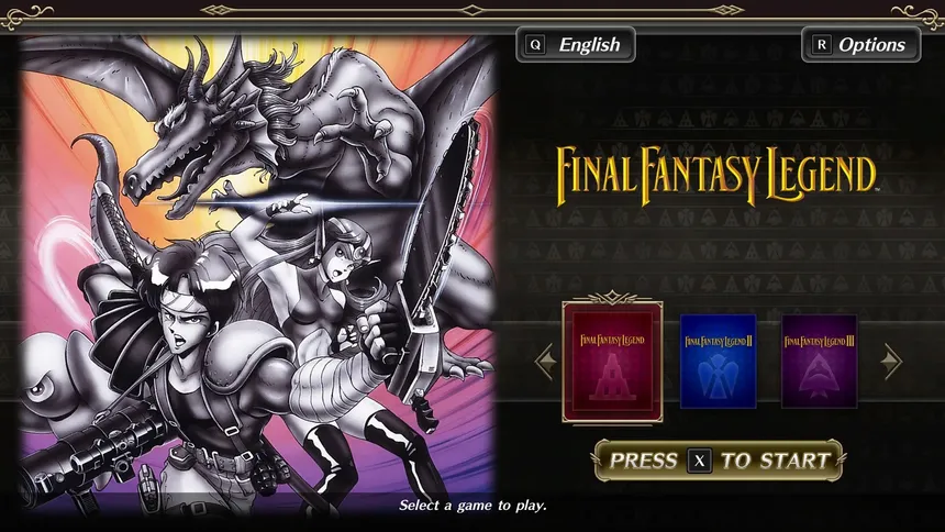 Скриншот 1 к игре COLLECTION of SaGa FINAL FANTASY LEGEND