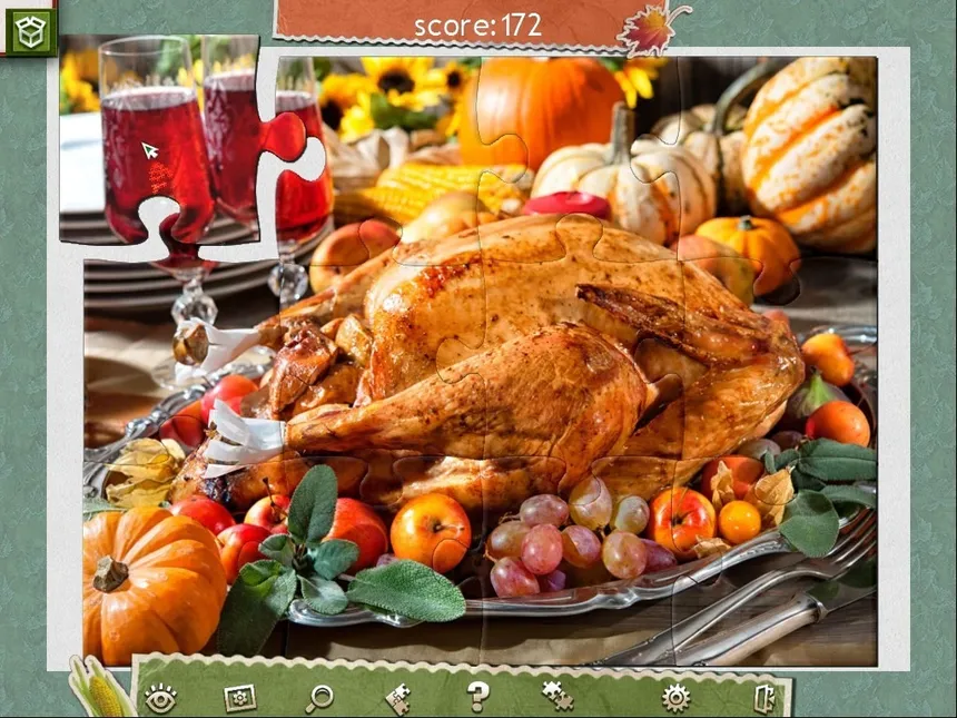 Скриншот 1 к игре Holiday Jigsaw Thanksgiving Day 2