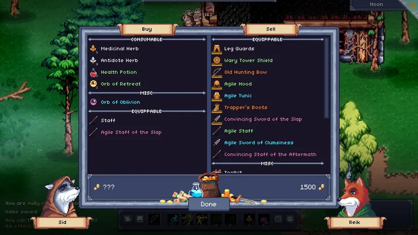 Скриншот 6 к игре Of Blades & Tails