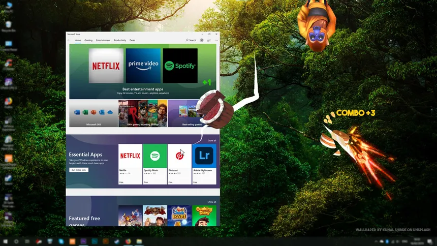 Скриншот 2 к игре DESKTOP MONKEY