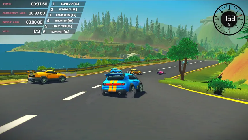 Скриншот 1 к игре All To Race