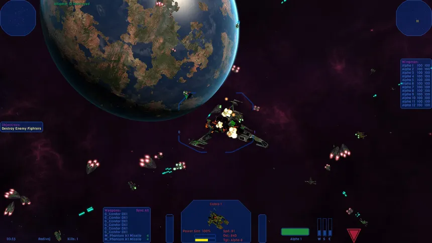 Скриншот 1 к игре Galactic Federation