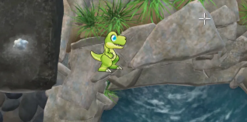 Скриншот 7 к игре Gecky The Deenosaur Stars In! Adventures In SunnyDoodle Swimmingland!