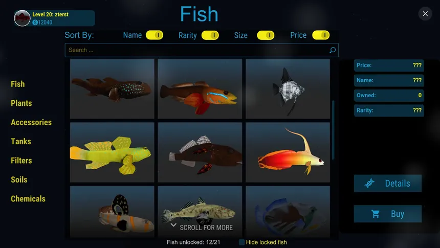 Скриншот 8 к игре Darwin's Aquarium