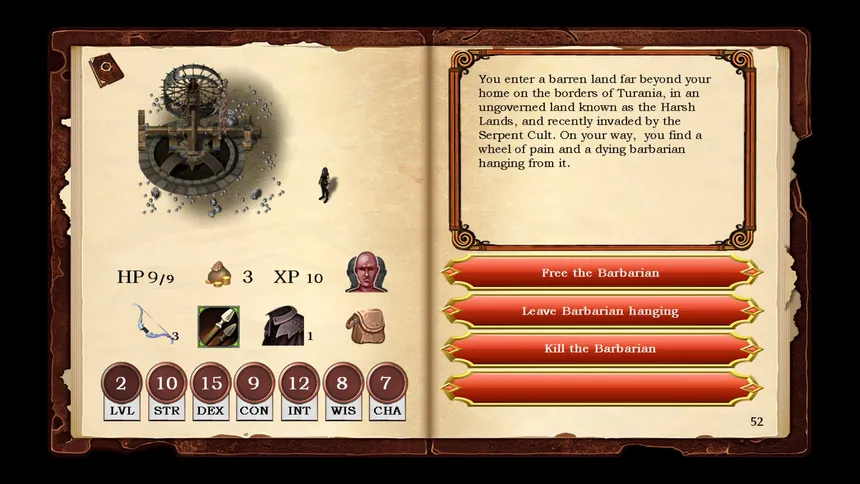 Скриншот 2 к игре Heroes of Book & Paper