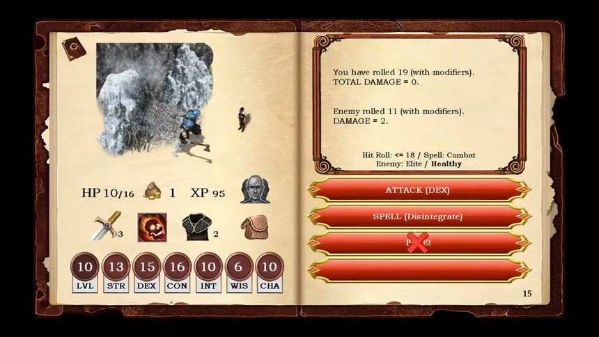 Скриншот 3 к игре Heroes of Book & Paper