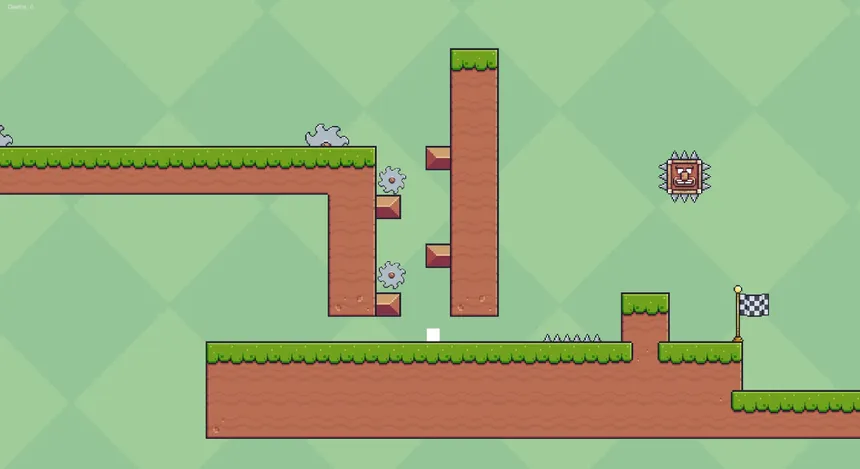 Скриншот 1 к игре A Frustrating Platformer