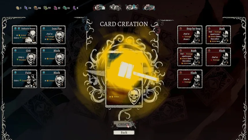 Скриншот 3 к игре Nadir: A Grimdark Deckbuilder