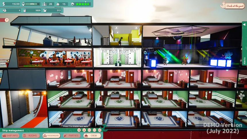 Скриншот 4 к игре Cruise Ship Manager