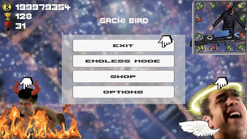 Скриншот 1 к игре Gachi Bird