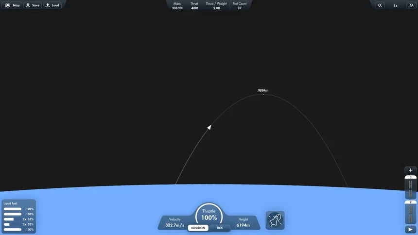 Скриншот 4 к игре Spaceflight Simulator