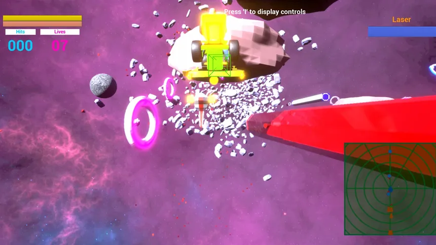 Скриншот 5 к игре Lawnmower Game: Space Fight