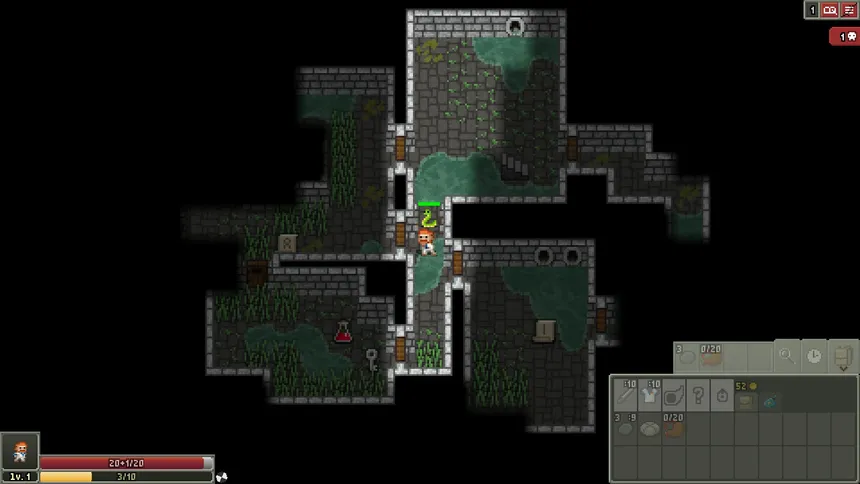 Скриншот 1 к игре Shattered Pixel Dungeon